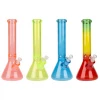 Cannabis Culture Headquarters Water Pipes 12" Tall Day Glow Beaker Tube