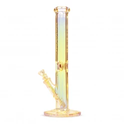 Red Eye Tek 15" Straight Tube With Metallic Terminator Finish Water Pipes
