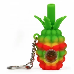 LIT Pineapple Silicone Hand Pipe Pipes