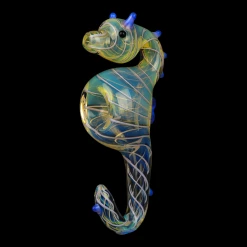 Cannabis Culture Headquarters Pipes Glass Seahorse Hand Pipe