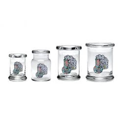 420 Science 420 Jar With Pop-Top - Happy Bong Storage & Stash Cases