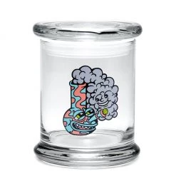 420 Science 420 Jar With Pop-Top - Happy Bong Storage & Stash Cases