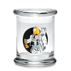 420 Science 420 Jar With Pop-Top - Space Man Storage & Stash Cases