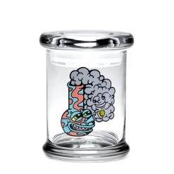420 Science 420 Jar With Pop-Top - Happy Bong Storage & Stash Cases