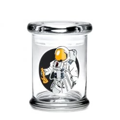420 Science 420 Jar With Pop-Top - Space Man Storage & Stash Cases