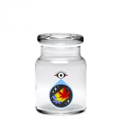 420 Science 420 Jar With Pop-Top - All-Seeing Leaf Storage & Stash Cases