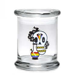 420 Science 420 Jar With Pop-Top - Cosmic Skull Storage & Stash Cases 9 420 Science 420 Jar With Pop-Top - Cosmic Skull Storage & Stash Cases