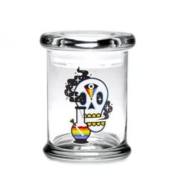 420 Science 420 Jar With Pop-Top - Cosmic Skull Storage & Stash Cases 8 420 Science 420 Jar With Pop-Top - Cosmic Skull Storage & Stash Cases