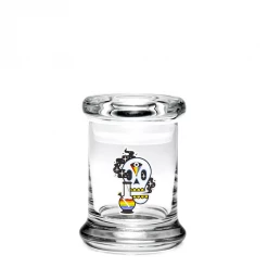 420 Science 420 Jar With Pop-Top - Cosmic Skull Storage & Stash Cases