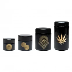 Cannabis Culture Headquarters UV Screw Top Jar - Rising Flower