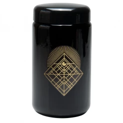 Cannabis Culture Headquarters UV Screw Top Jar - Diamond Intersect