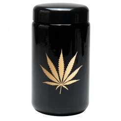 Cannabis Culture Headquarters Storage & Stash Cases UV Screw Top Jar - Gold Leaf