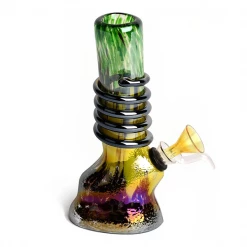 Retro Glass Water Pipes Poised Straight Tube 6
