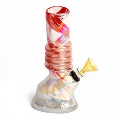 Retro Glass Water Pipes Poised Straight Tube 6