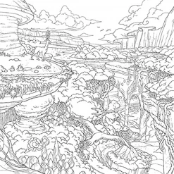 Al Sayers Books Legendary Worlds: Adult Coloring Book 17 Al Sayers Books Legendary Worlds: Adult Coloring Book