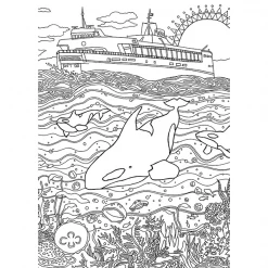 Al Sayers Legendary Landscapes: 24 Postcards To Colour Books