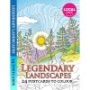 Al Sayers Legendary Landscapes: 24 Postcards To Colour Books