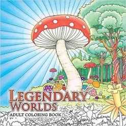 Al Sayers Books Legendary Worlds: Adult Coloring Book