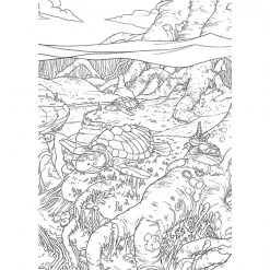 Al Sayers Books Legendary Worlds: 24 Postcards To Colour