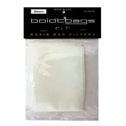 Pack Of 10 - Boldtbags Large Rosin Bag Filter Dabbing