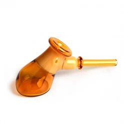 Red Eye Glass Blocked Hammer Pipe