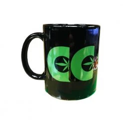 Cannabis Culture Black Coffee Mug