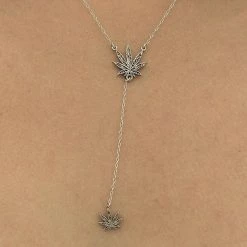 CannaGems Signature Flower Of Life Cannabis Pendent Smoking Accessories