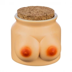 Cannabis Culture Headquarters Storage & Stash Cases Ceramic Stash Jar With Boobs