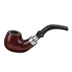 Cannabis Culture Headquarters Classic Tobacco Pipe With Metal Ring