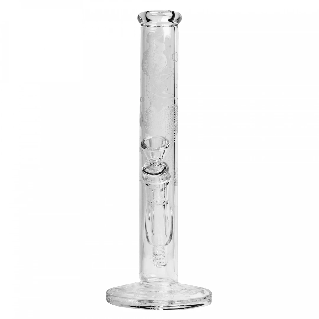 Cannabis Culture Headquarters Water Pipes Frosted Mermaid Straight Tube Bong 2 Cannabis Culture Headquarters Water Pipes Frosted Mermaid Straight Tube Bong