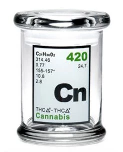 420 Science Medium Pop-Top 420 Jar - Available In A Variety Of Styles