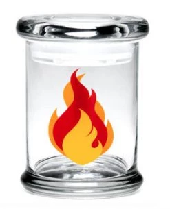 420 Science Medium Pop-Top 420 Jar - Available In A Variety Of Styles