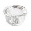 LIT Replacement Flat Bottom Glass Bowl For Silicone Pipes