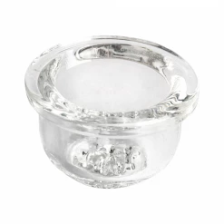 LIT Replacement Flat Bottom Glass Bowl For Silicone Pipes