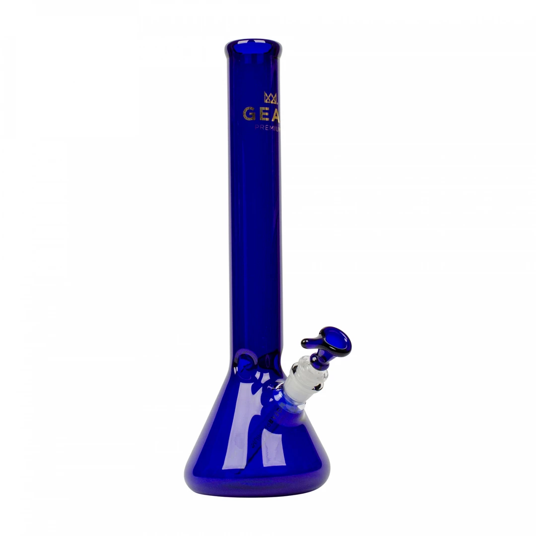 GEAR Premium GEAR 14" Beaker Bong With Ice Pinch Water Pipes 15 GEAR Premium GEAR 14" Beaker Bong With Ice Pinch Water Pipes