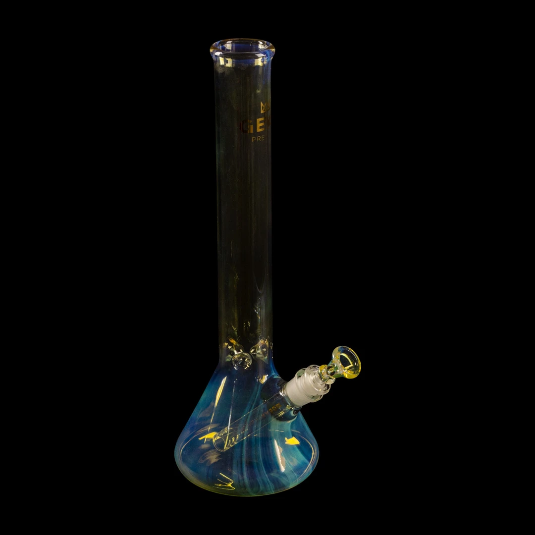 GEAR Premium GEAR 14" Beaker Bong With Ice Pinch Water Pipes 11 GEAR Premium GEAR 14" Beaker Bong With Ice Pinch Water Pipes