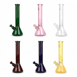 GEAR Premium Water Pipes Colored 7mm Extra Thick Glass Bong - 15