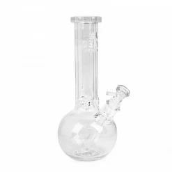 GEAR Premium Water Pipes Extra Thick 9mm Glass Bubble Tube Bong - 12" Tall