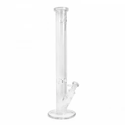 GEAR Premium Water Pipes Extra Thick 9mm Glass Straight Tube Bong - 24" Tall