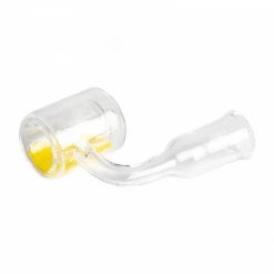 GEAR Premium Female Borometer 90 Degree Quartz Banger With Frit Glass