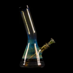 GEAR Premium Water Pipes Tuxedo Laid Back Beaker Tube With Black Accents By GEAR