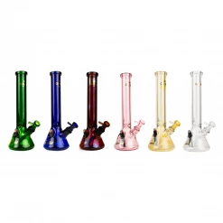 GEAR Premium 15" Sidekick Beaker Tube Bong With 7mm Thick Glass