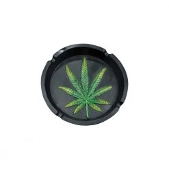 Cannabis Culture Headquarters Green Hemp Leaf Ashtray Smoking Accessories