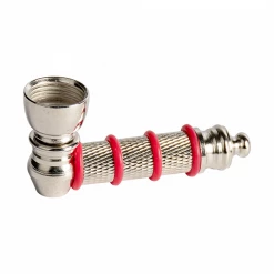 Cannabis Culture Headquarters Horny Nickel Metal Pipe Pipes