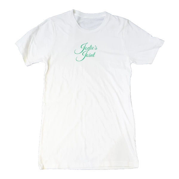 Hemp T-Shirt Featuring Limited Edition Jodie's Joint Logo Clothing 1 Hemp T-Shirt Featuring Limited Edition Jodie's Joint Logo Clothing
