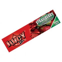 Juicy Jay's King Size Strawberry Flavored Rolling Papers