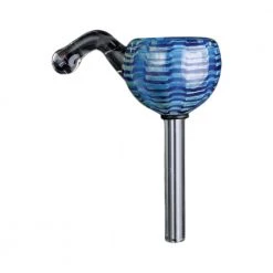 Sale! 12mm Jumbo Designer Blue Bowl By Red Eye Glass