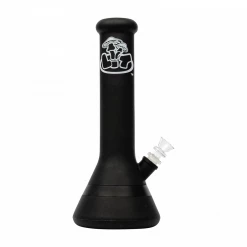 Water Pipes LIT Silicone Beaker Bong With Glass Bowl