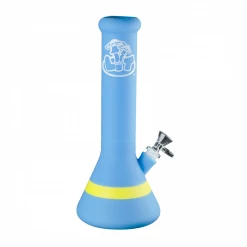 Water Pipes LIT Silicone Beaker Bong With Glass Bowl