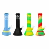 Water Pipes LIT Silicone Beaker Bong With Glass Bowl